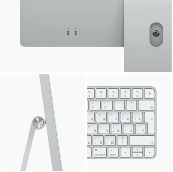 Apple iMac 24"/M1/8CPU-8GRU/8GB/256GB/MGPC3 Silver